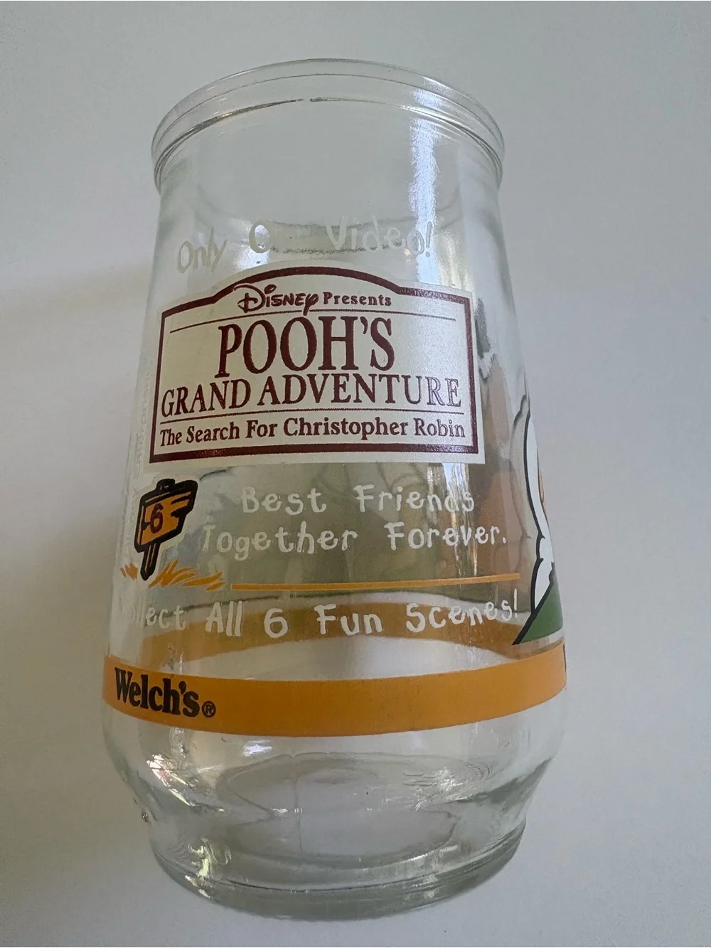 Welch’s clear glass